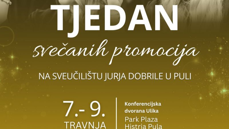 Najava svečane promocije 7. travnja...