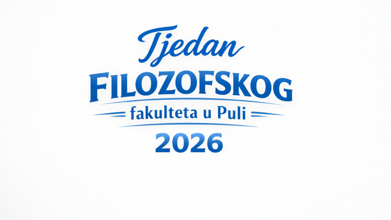 Tjedan Filozofskog fakulteta u Puli,...