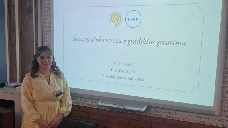 Studentica Miljana Đukić na...