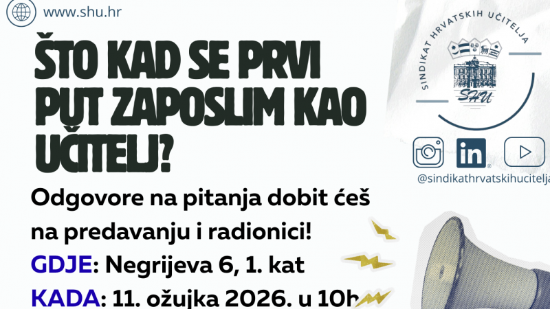 Što kad se zaposlim kao učitelj?