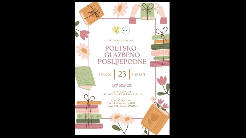 Pozivnica na Poetsko-glazbeno...