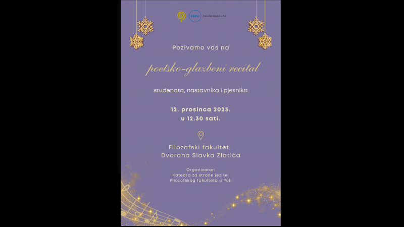Pozivnica za poetsko-glazbeni...