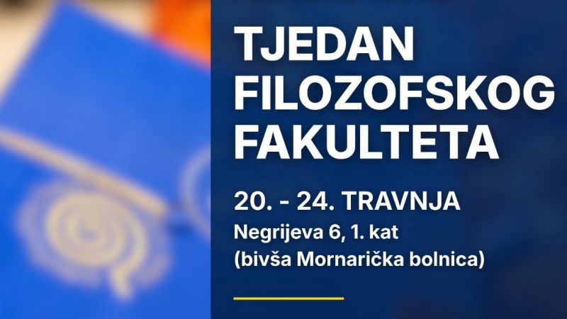 Aktivnosti Odsjeka za kroatistiku u...